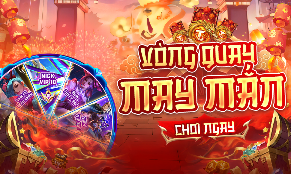 Vòng Quay May Mắn  ( 100% Trắng Thông Tin )